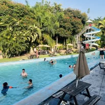 Área verde del balneario